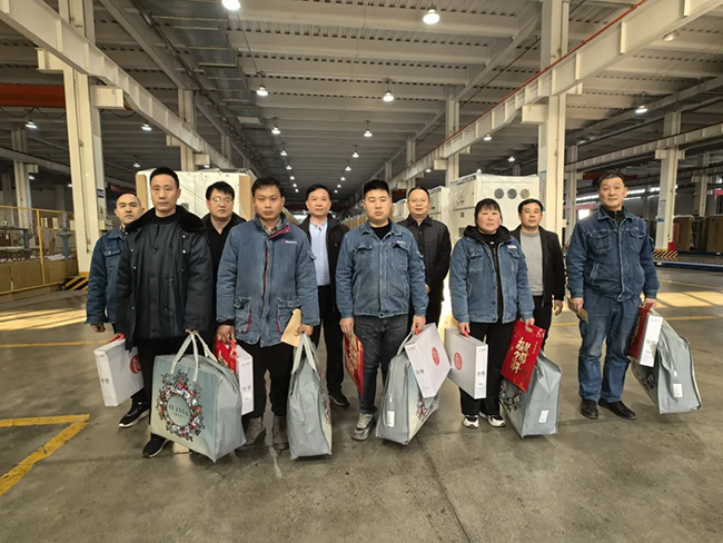 多宝(中国)新春慰问送关怀，节前安全督导保平安
